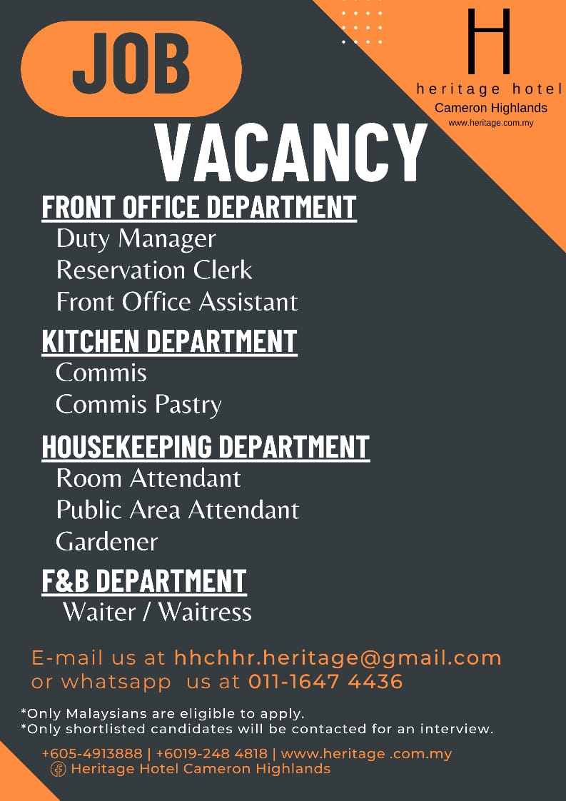 Hotel Cameron Highlands Malaysia.